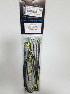 GAS HOCSET BOWSTRING/CABLE SET, ELITE ETHOS, BLACK/FLO YELLOW, NEW IN PACKAGE