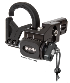 HAMSKEA HYBRID HUNTER PRO MICRO REST, CONCRETE, R/H - SHOWN IN BLACK