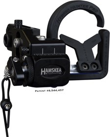 HAMSKEA REST, HYBRID HUNTER PRO MICRO TUNE, L/H, BLACK - SHOWN AS R/H