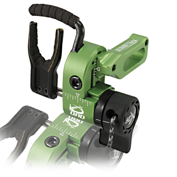QAD Ultra Pro HDX Arrow Rest UHXGRR Right Hand Green Root River