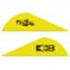 BOHNING BLAZER VANES - 2", YELLOW, DOZEN