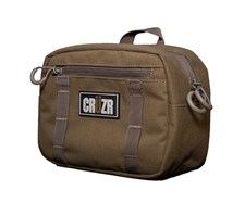 CRUZR ZIP POUCH - DRY EARTH BROWN